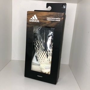 Adidas Goalkeeper Gloves Match Predator20 Fingersave Kids Size 5
